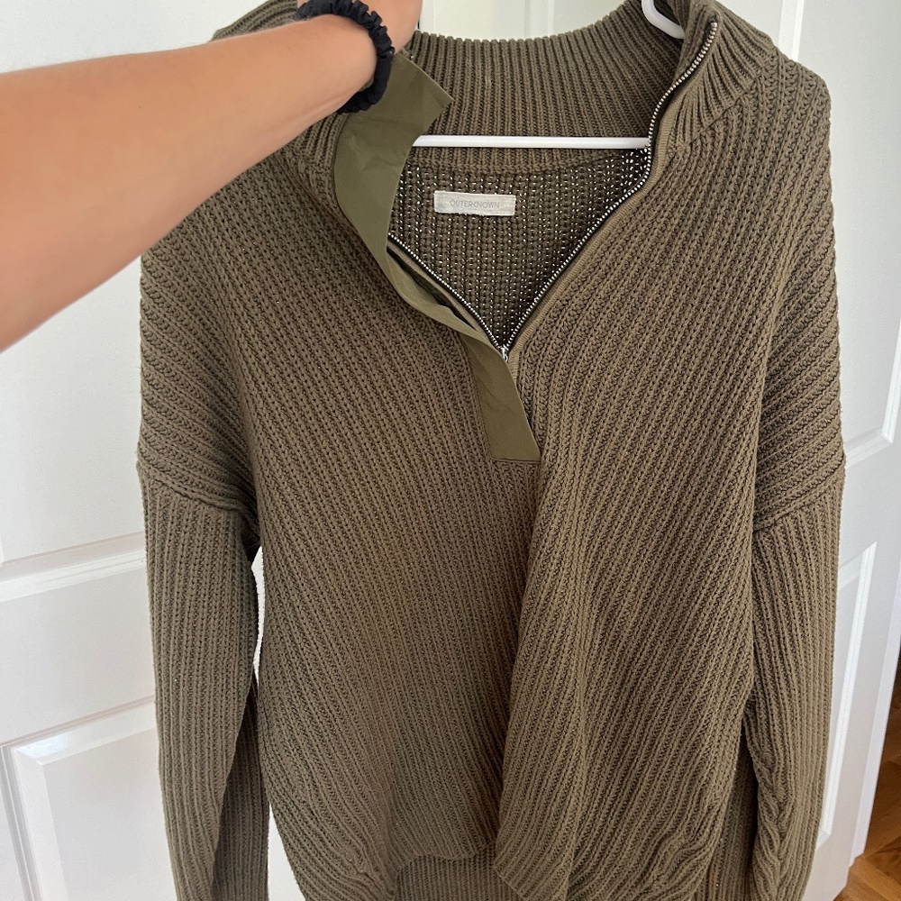 OUTERKNOWN | ZIP-UP  SWEATER